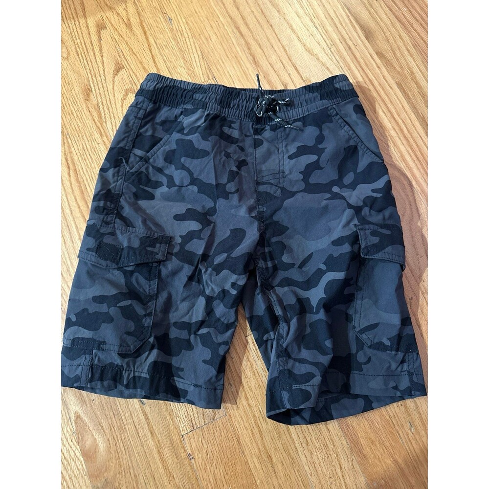 weatherproof shorts shorts boys black camo draw string